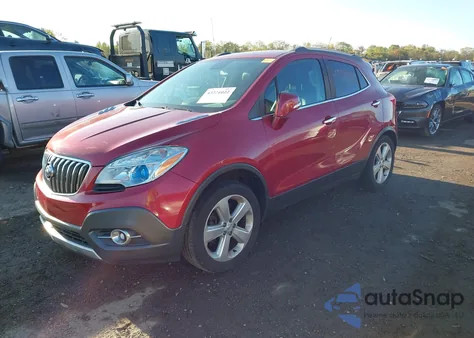 2016 Buick Encore Convenience z USA, uszkodzony, nr VIN KL4CJBSB4GB579538